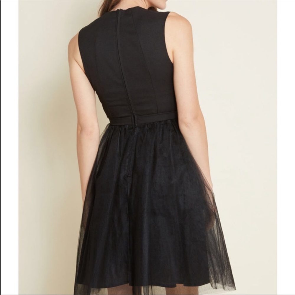 ModCloth little back dress tutu tulle nwot - Picture 3 of 5